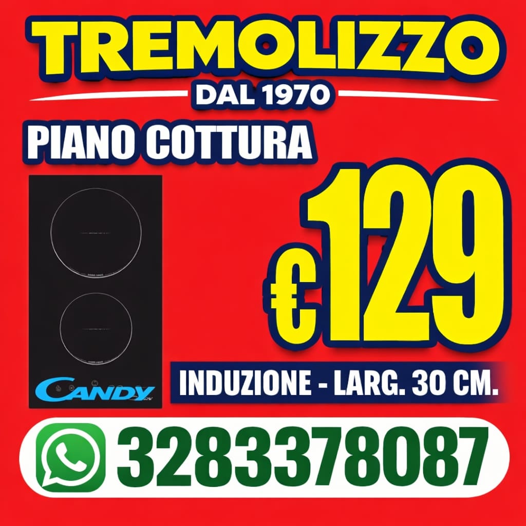 PIANO COTTURA CANDY INDUZIONE 